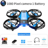 V8 Mini Drone, 4K HD Camera, Compact Lightweight Quadcopter, WiFi FPV, Altitude Hold, Headless Mode, One-Button Return