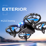 V8 Mini Drone, 4K HD Camera, Compact Lightweight Quadcopter, WiFi FPV, Altitude Hold, Headless Mode, One-Button Return