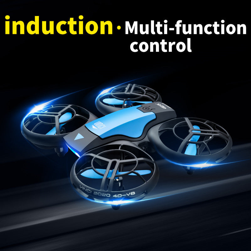 V8 Mini Drone, 4K HD Camera, Compact Lightweight Quadcopter, WiFi FPV, Altitude Hold, Headless Mode, One-Button Return