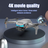 XT9 4K Dual Camera Drone Optical Flow Altitude Hold WiFi FPV Foldable Quadcopter for Beginners
